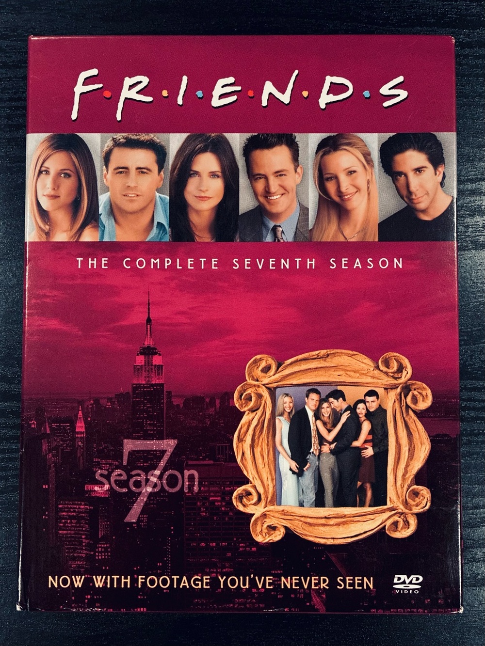 Friends Season 7 THE COMPLETE SEVENTH SEASON, Boxed Set, DVD Video, #24273